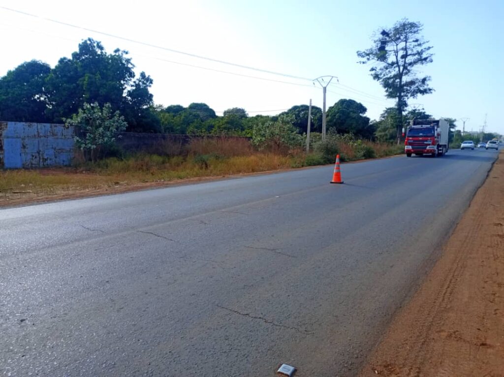 Parcelle TF – 43.780 m², en bordure de la RN1(vers l&rsquo;Aéroport AIDB)