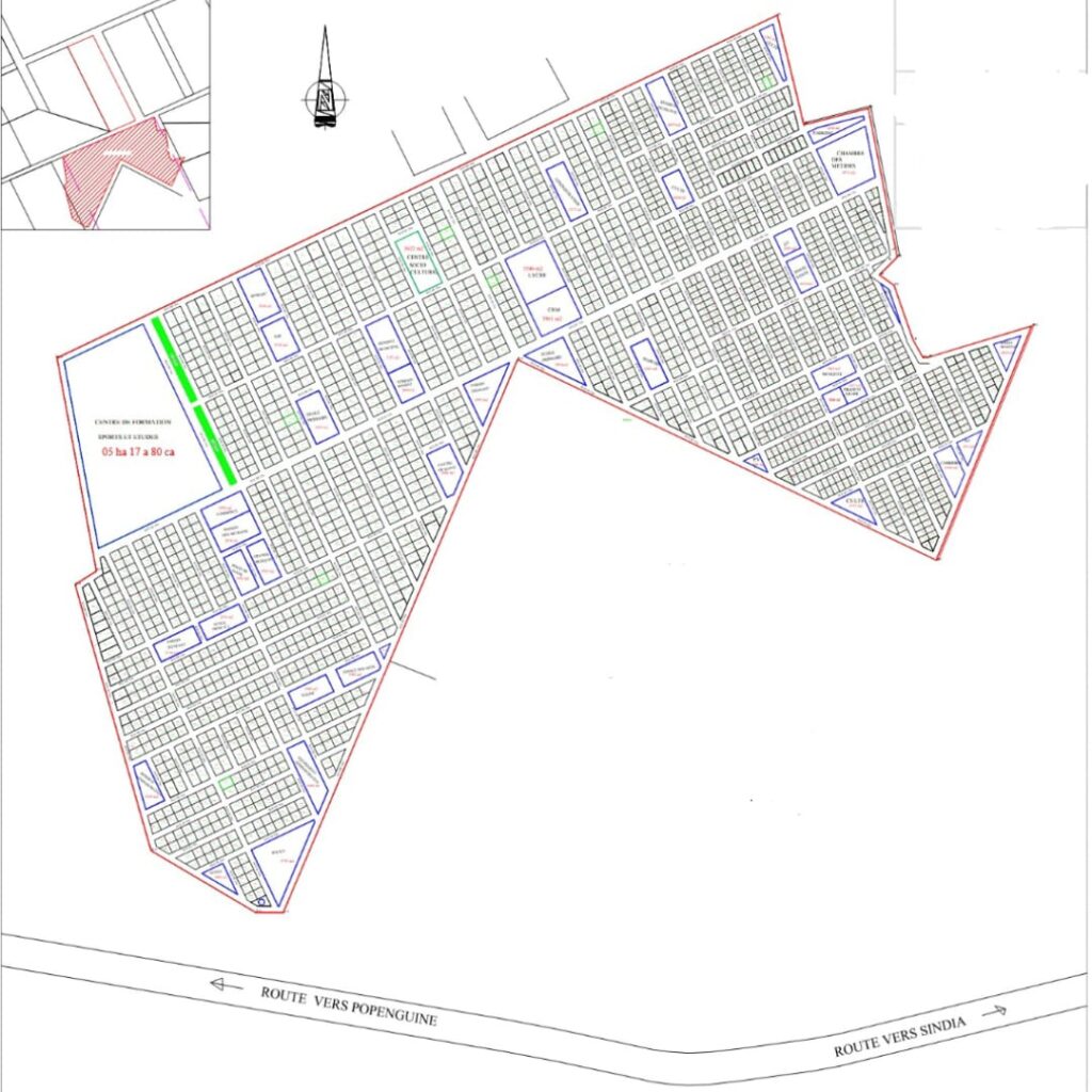 2211 Parcelles à 24 mn de l’AIBD, à 1000 m de la plage vers Kiniabour – Mbour