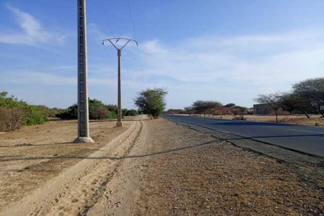 3,91 ha stratégiques à Diama vers Saint Louis, enbordure de la Route